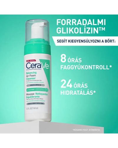 CeraVe Kiegyensúlyozó Könnyű Habtisztító (148 ml)