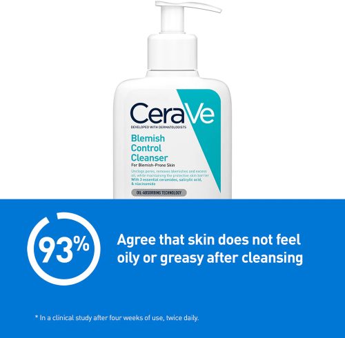 CeraVe Pattanások Elleni Tisztító Gél (473 ml)