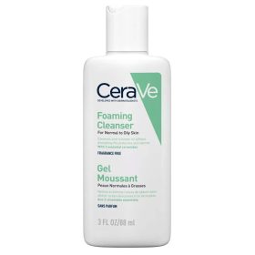   CeraVe Habzó, Tisztító Gél - normál és zsíros bőrre, arcra és testre (88 ml)