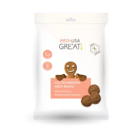 Medhusa Great Gluténmentes Mézi Keksz (55 g)
