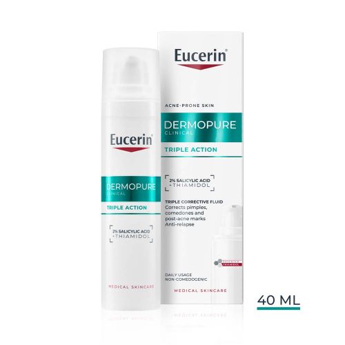 Eucerin Dermopure Clinical Triple Action korrektív fluid (40 ml)