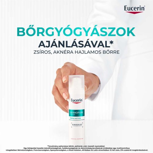 Eucerin Dermopure Clinical Triple Action korrektív fluid (40 ml)