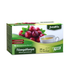 Jutavit Tőzegáfonya filteres gyümölcstea (25x2g)