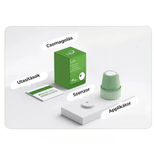 MicroTech LinX CGM folyamatos vércukorszint mérő csomag (2db)