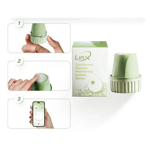 MicroTech LinX CGM folyamatos vércukorszint mérő csomag (2db)