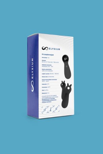 Elysium TP600 érintésmentes infravörös digitális lázmérő szilikon tokkal - Fekete