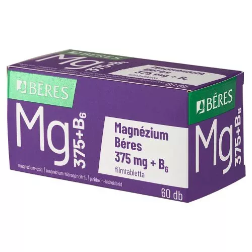 Béres Magnézium Biszglicinát + B6 (60db)