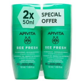 Apivita Bee Fresh Golyós Dezodor DUOPACK (2x50ml)
