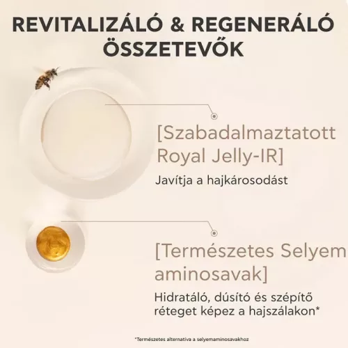 Apivita Royal Jelly Elixir replumping haj és fejbőr kondícionáló maszk (150 ml)