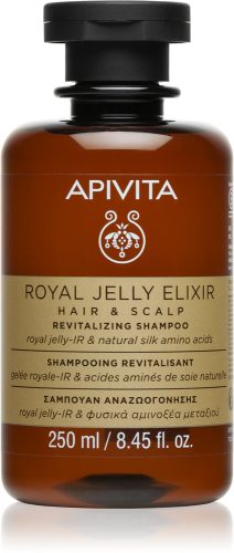 Apivita Royal Jelly Elixir haj és fejbőr revitalizáló sampon (250ml)