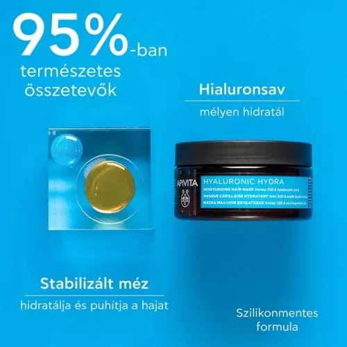 Apivita Hidratáló hajmaszk (200 ml)