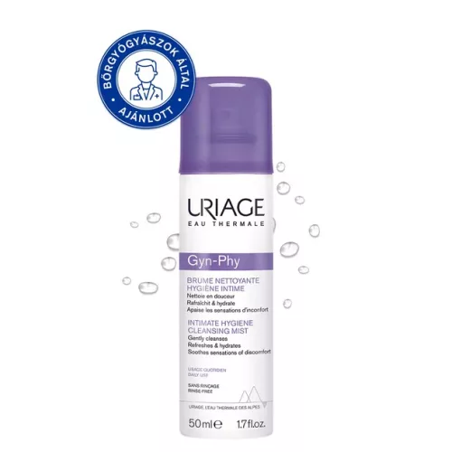 Uriage Gyn-Phy intim frissítő hidratáló tisztító spray (50ml)