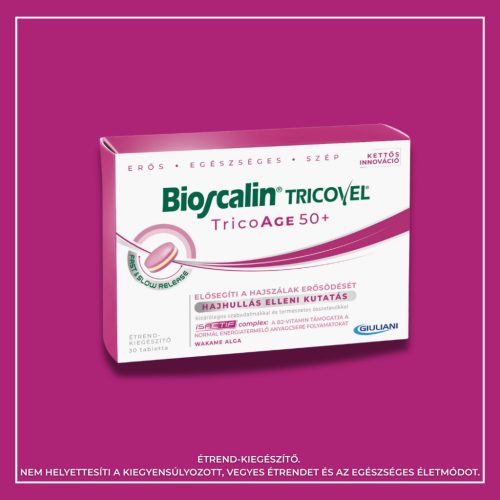 Bioscalin® Tricovel TricoAGE 50 étrend-kiegészítő tabletta 30x