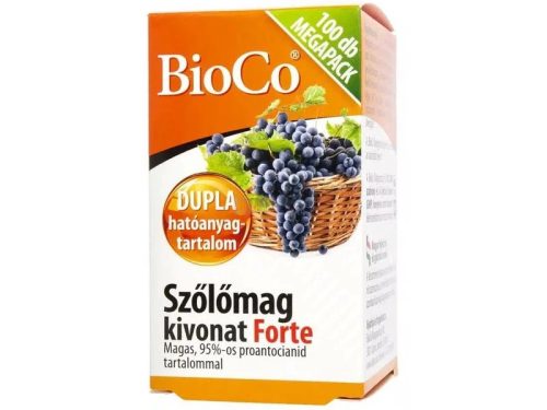 BioCo Szőlőmag Kivonat Forte Megapack (100 db)