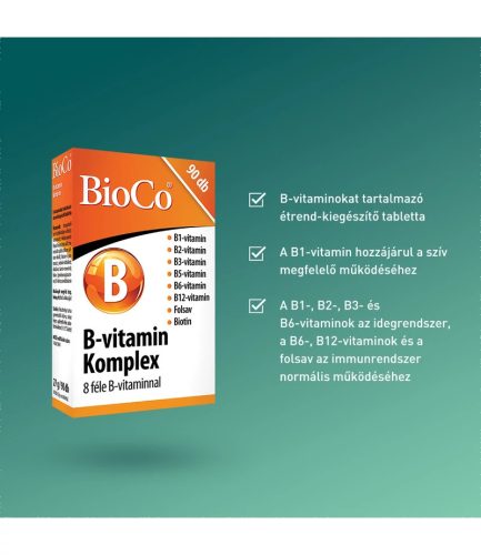 BioCo B-vitamin Komplex (90db)
