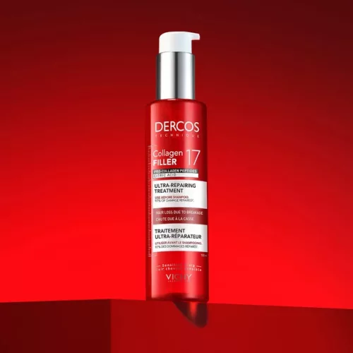 Vichy Dercos Collagen 17 Filler ultra-regeneráló hajkúra (150ml)
