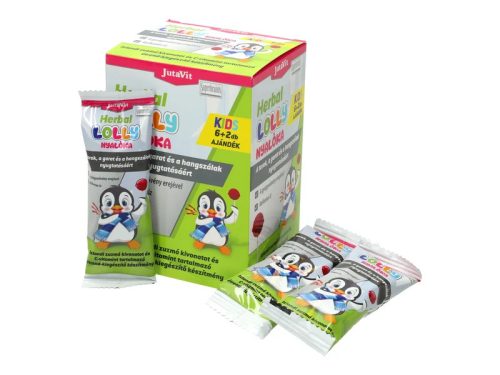 JutaVit Herbal Lolly Torok nyalóka 6+2db ajándék