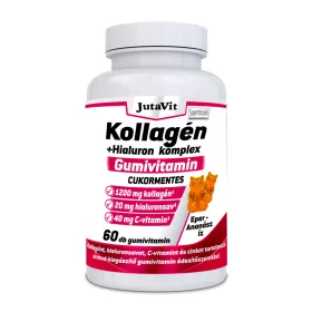   Jutavit Kollagén + Hialuron Komplex Cukormentes Gumivitamin 60 gumivitamin