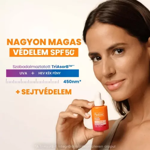AVÈNE Suncare Fényvédő feszesítő szérum SPF50 (30ml)