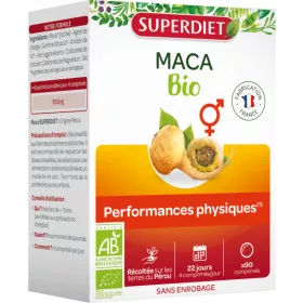 SUPERDIET Vitalitás fokozó Maca tabletta 90x 