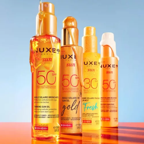 NUXE Sun Fresh mist Frissítő fényvédő permet arcra, testre, hajra SPF30 (150 ml)