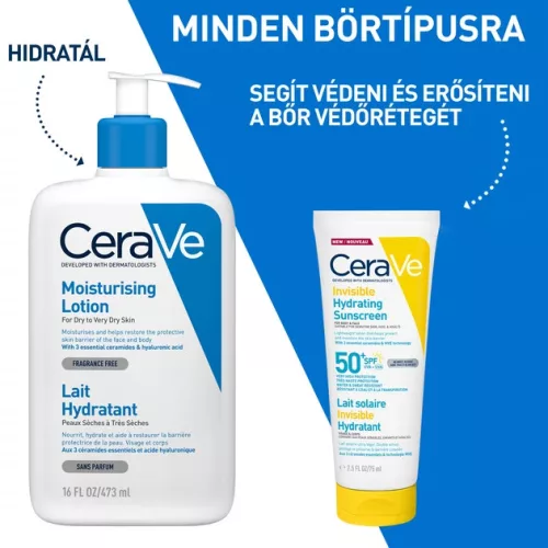 CeraVe Hidratáló fényvédő arcra és testre SPF50 (177ml)