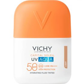   Vichy Capital Soleil UV AQUA hidratáló színezett Fluid SPF50 light (40ml)