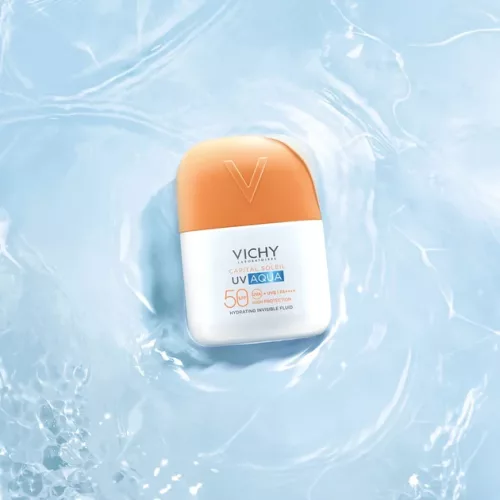 Vichy Capital Soleil UV AQUA hidratáló színezett Fluid SPF50 light (40ml)