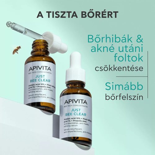 Apivita Just Be Clear szérum bőrhibák ellen (30ml)