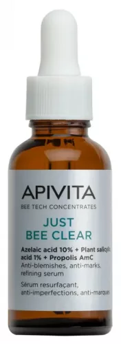 Apivita Just Be Clear szérum bőrhibák ellen (30ml)
