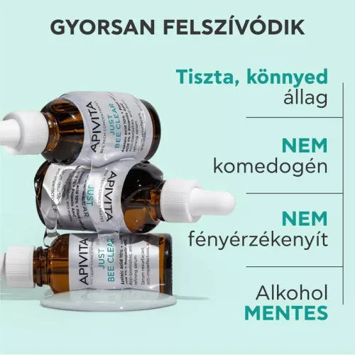 Apivita Just Be Clear szérum bőrhibák ellen (30ml)