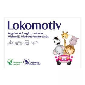   Lokomotiv gyömbér cukormentes étrend-kiegészítő szopogató tabletta 6 db