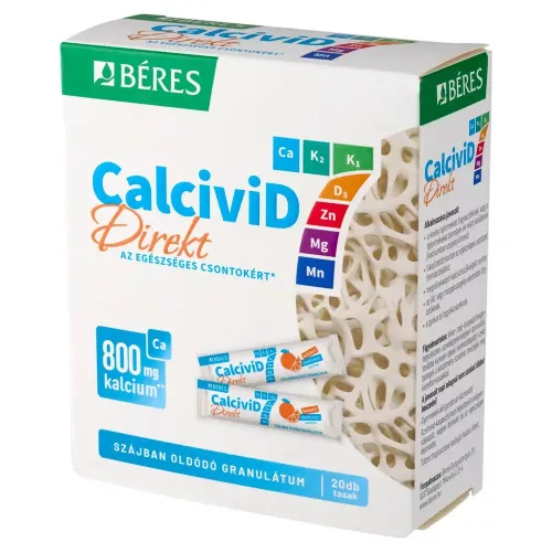 Béres CalciviD 7 Direkt granulátum - 20 db