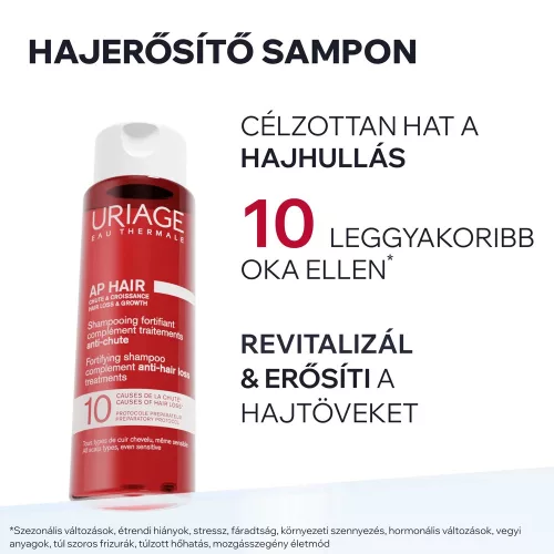 Uriage AP HAIR Hajerősítő sampon 200ml