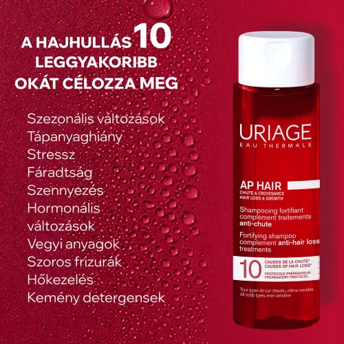 Uriage AP HAIR Hajerősítő sampon 200ml