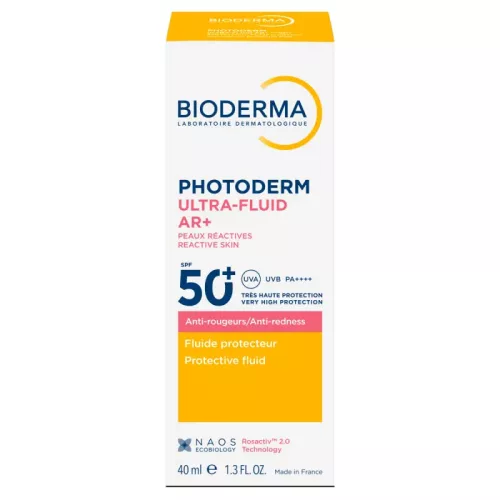BIODERMA Photoderm AR+ Ultra-fluid fényvédő rosaceás bőrre SPF50+ (40 ml)