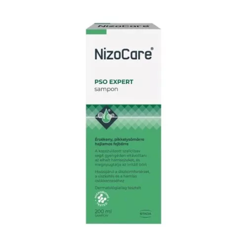 NizoCare PSO Expert sampon érzékeny, pikkelysömörre hajlamos fejbőrre (200ml)