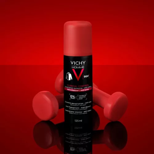 Vichy dezodor CLINICAL CONTROL 96H izzadásgátló spray férfiaknak 125ml