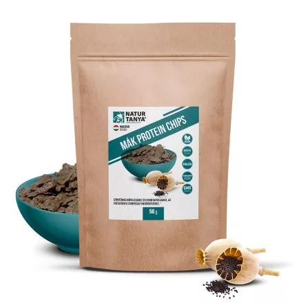 Natur Tanya® Mák Protein Chips 50g