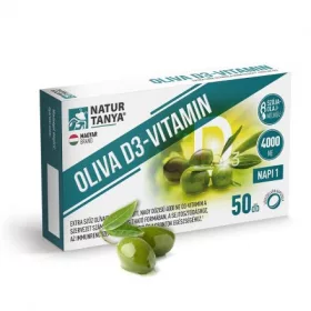 Natur Tanya OLIVA D3-vitamin - 4000 NE (50db)