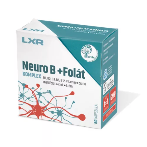 LXR Neuro B+Folát Komplex 60x