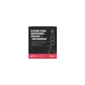   Elysium steril hipertóniás sóoldat - 7% + hialuronsav - 20 x 5 ml