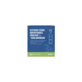   Elysium steril hipertóniás sóoldat - 3% + hialuronsav - 20 x 5 ml