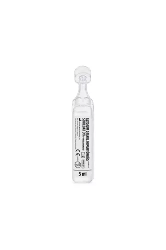 Elysium steril hipertóniás sóoldat - 3% + hialuronsav - 20 x 5 ml