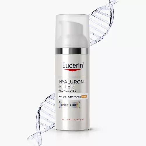 Eucerin Hyaluron-Filler + Longevity Epigenetic Nappali arcápoló SPF30 50ml