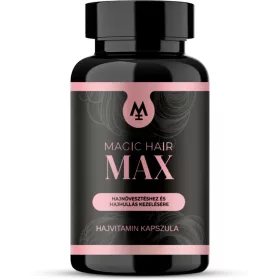   MAGIC HAIR MAX hajvitamin kapszula hajnövesztéshez és hajhullás kezelésére 30 db