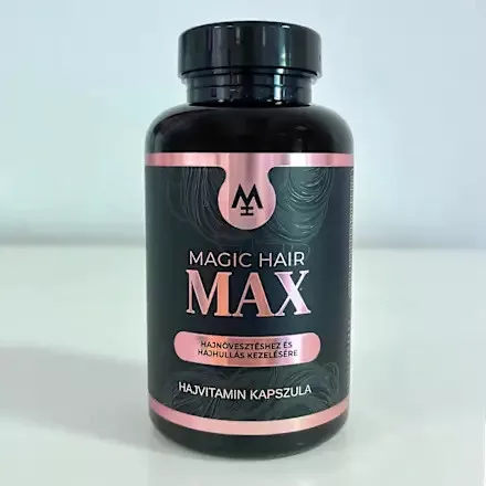 MAGIC HAIR MAX hajvitamin kapszula hajnövesztéshez és hajhullás kezelésére 30 db