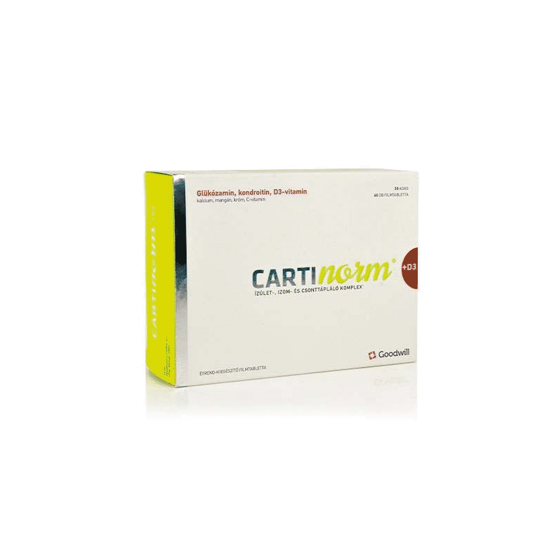 Cartinorm +D3 ízület-izom-csonttápláló filmtabletta – termékbemutató