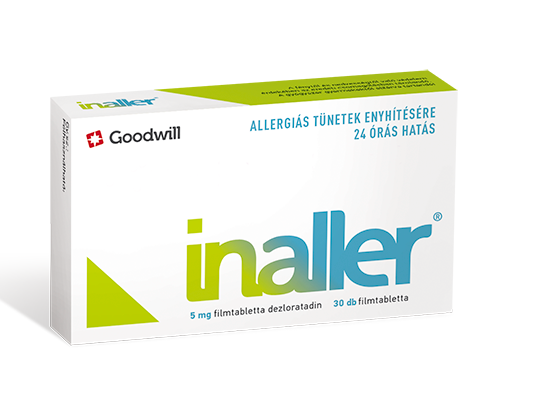 Inaller - Allergiás tünetek enyhítésére