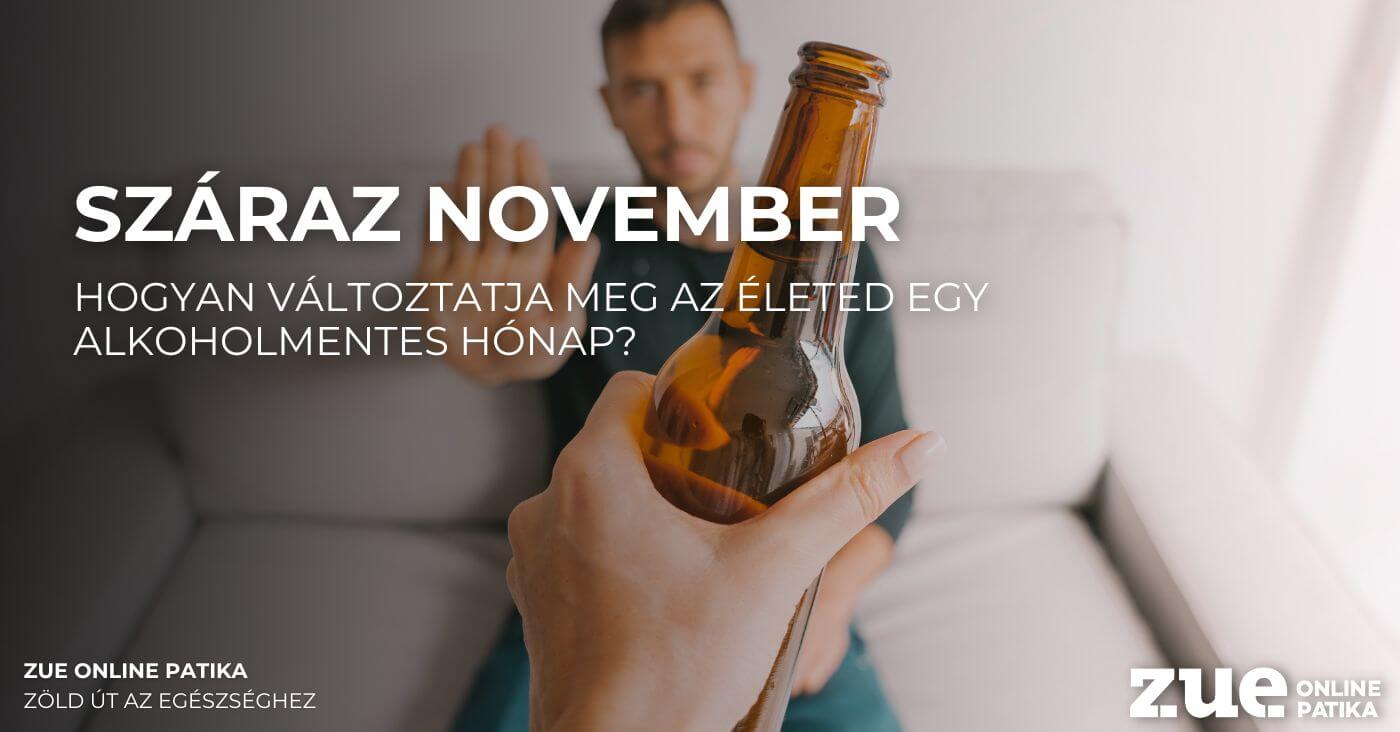 Száraz November: Hogyan változtatja meg az életed egy alkoholmentes hónap?